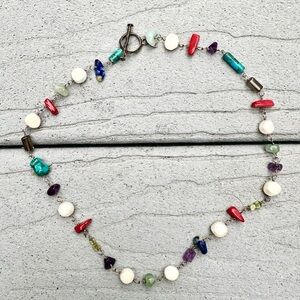 Multi-stone retired Silpada necklace